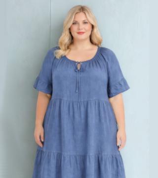XL storlekar, plus size, klänningar, stora, klänning