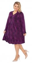 Mauve kimallemekko